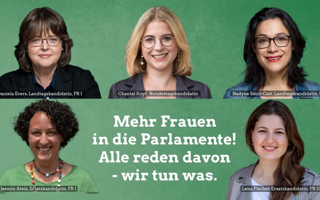 Mehr Frauen in die Parlamente! Alle reden davon – wir tun was.