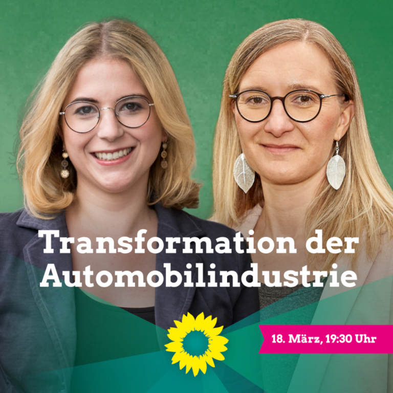 „Transformation der Automobilindustrie“ – Diskussionsveranstaltung mit Annette Reif