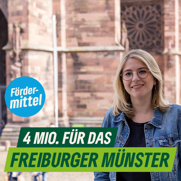 4.067.500 Euro für Sanierung des Kreuzes im Freiburger Münster – Wir unterstützen den Erhalt dieses Wahrzeichens
