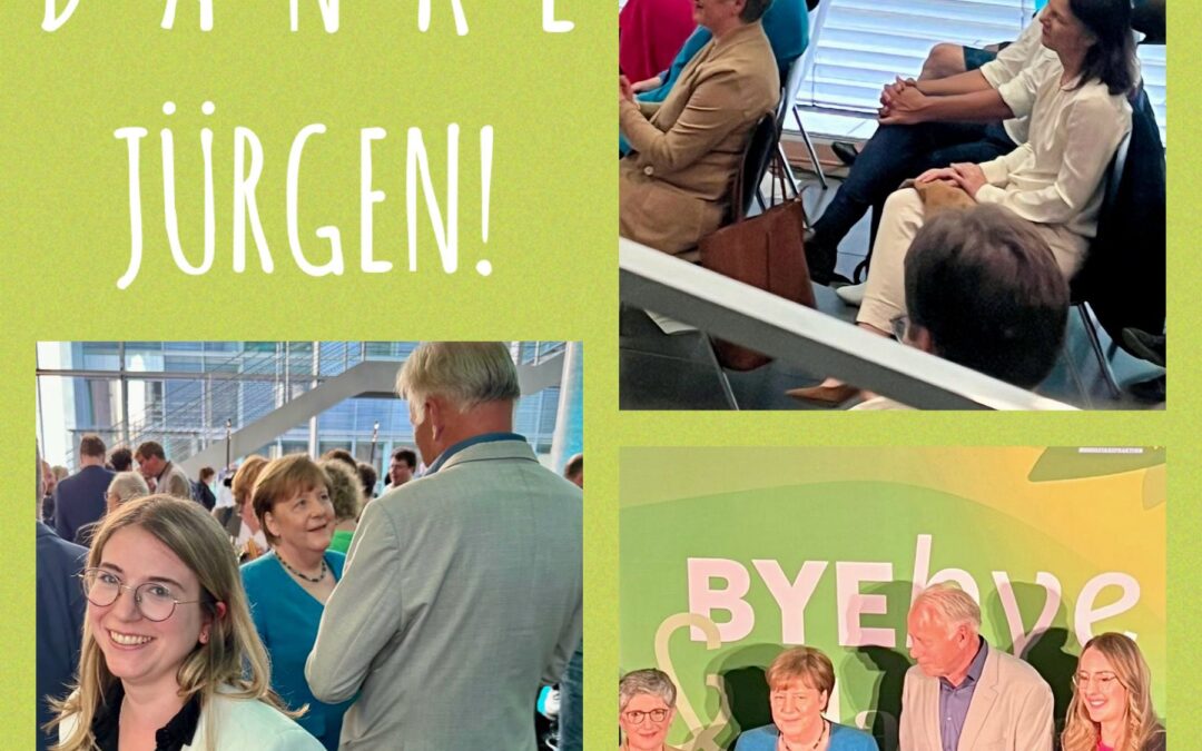 Gestern haben wir als Grüne Fraktion im Bundestag Jürgen Trittin verabschiedet!