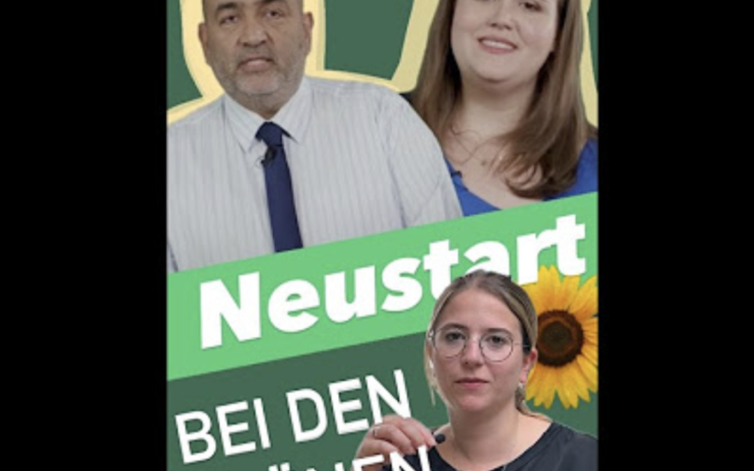 Neustart bei den Grünen! –  Meine Meinung zum Rücktritt des Bundesvorstands der Grünen