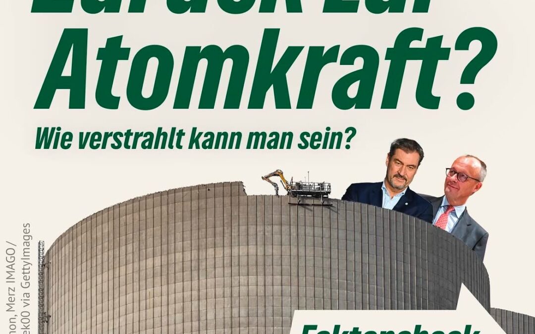 Zurück zur Atomkraft? Nein, Danke!